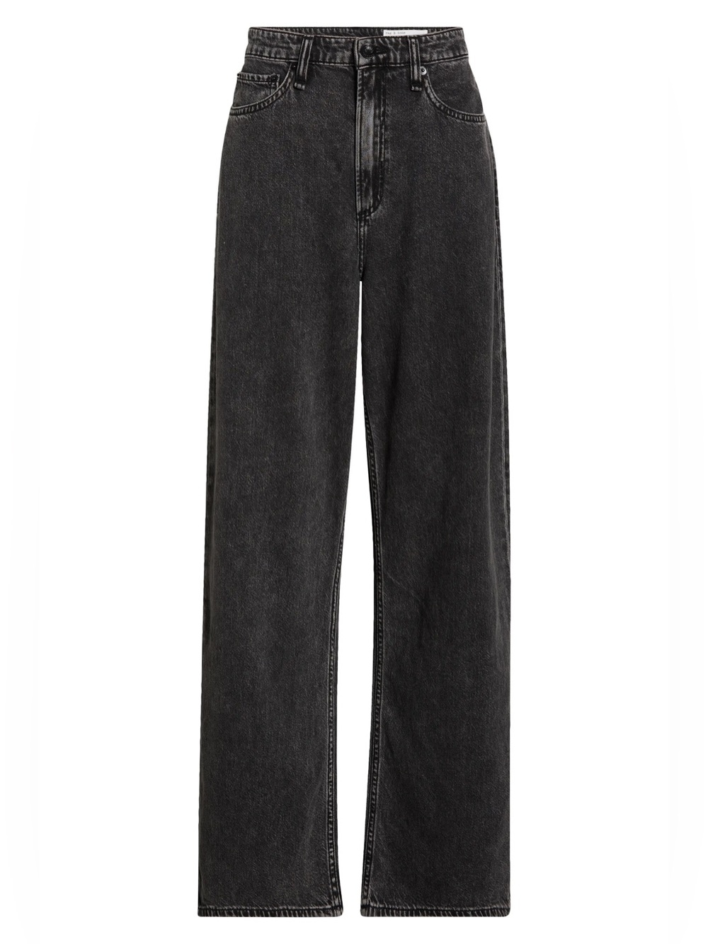Rag & bone Featherweight Logan High Waist Wide Jeans
